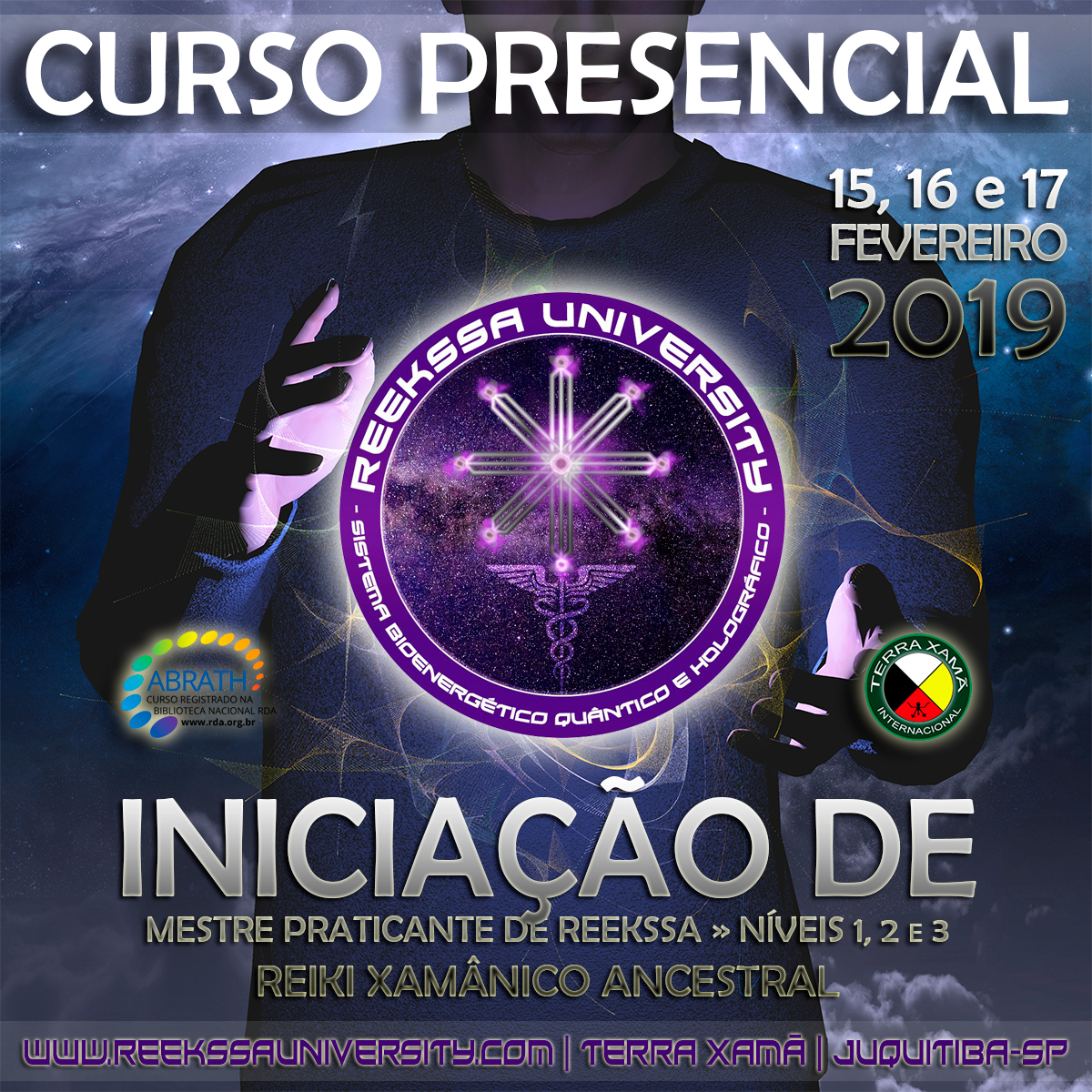 Próxima Turma Presencial de Reekssa Níveis 1, 2 e 3